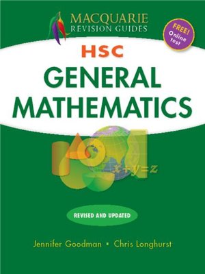 cover image of Macquarie Guide - HSC General Mathematics